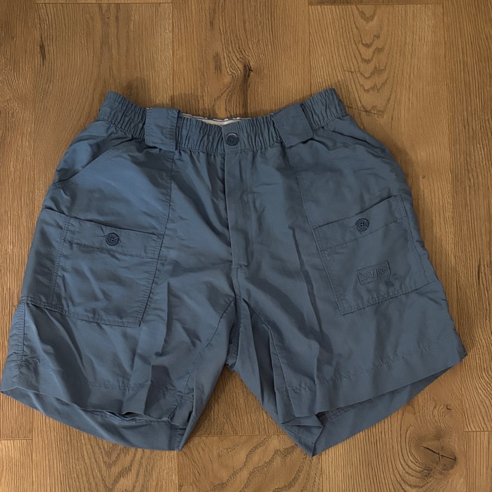 AFTCO Men's Blue Cargo Shorts